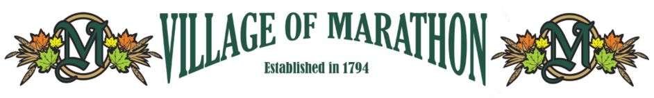 village of marathon logo